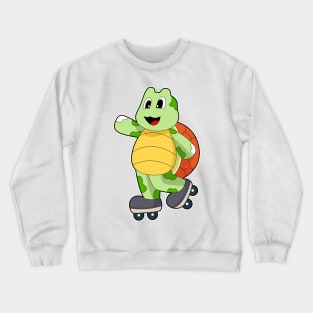 Turtle Inline skating Roller skates Crewneck Sweatshirt
